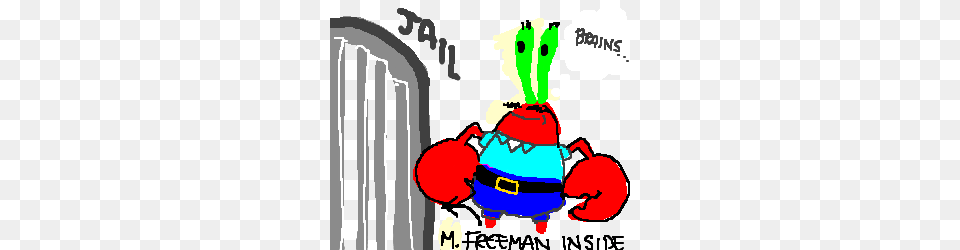 Zombie Mr Krabs Goes To Shawshank Prison, Baby, Person Free Transparent Png