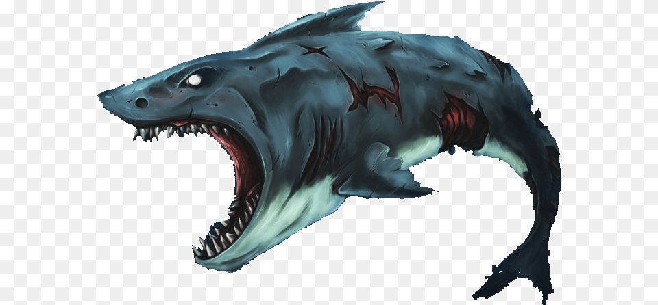 Zombie Shark Zombie Shark, Animal, Fish, Sea Life, Mammal Png Image