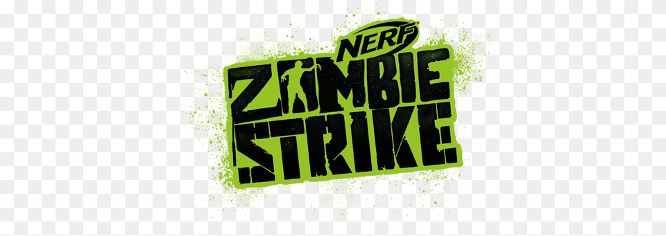 Zombie Strike Nerf Zombie Strike, Advertisement, Person, Sticker, Green Free Transparent Png