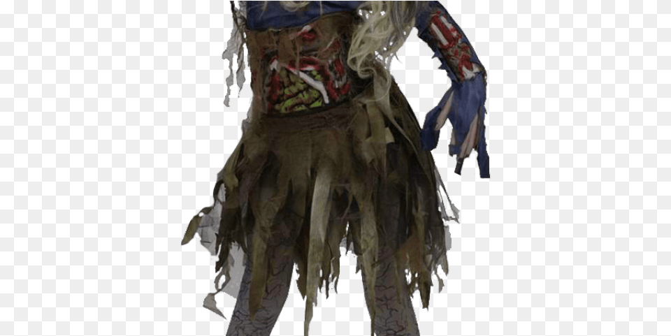 Zombie Transparent Images Zombie Costume For Tween Girls, Person, Scarecrow Free Png