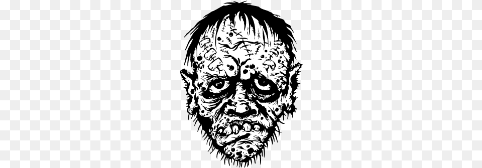 Zombie Vector Zombie Logo, Stencil, Art, Person, Drawing Png Image