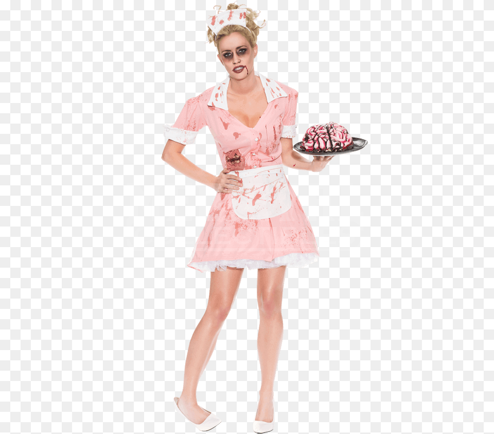 Zombie Waitress, Footwear, Clothing, Costume, Shoe Free Png Download