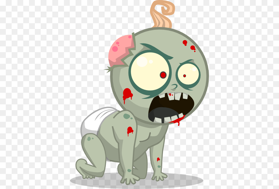 Zombiebaby Baby Zombie Clipart, Animal, Fish, Sea Life, Shark Free Png Download