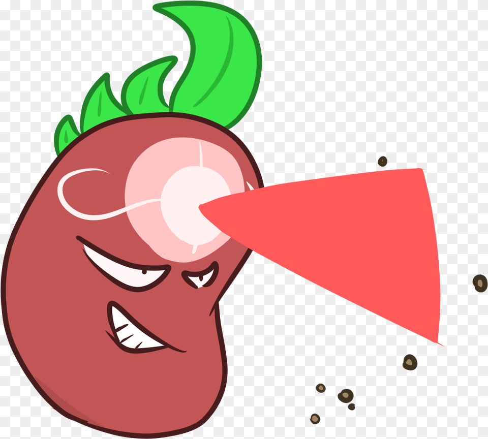 Zombies Clipart Cartoon, Food, Plant, Produce, Radish Free Png Download