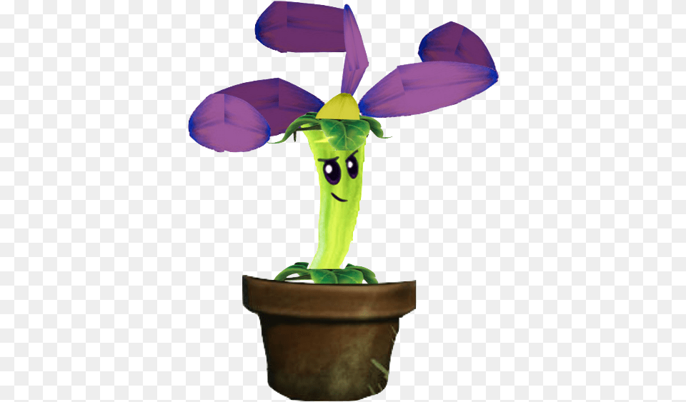 Zombies Garden Warfare Character Creato Flowerpot, Plant, Potted Plant, Purple, Flower Png