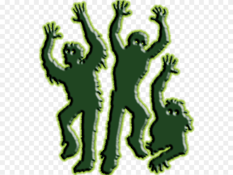 Zombies Halloween Graphic Image Transparent Background Illustration, Green, Person, Art, Face Free Png Download