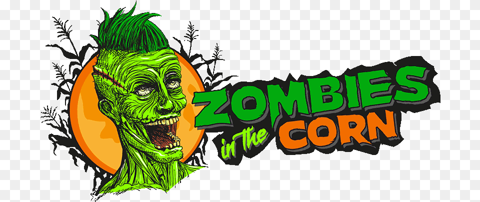 Zombies In The Corn Daytime Paintball Event Corn Stalk, Green, Art, Graphics, Adult Png Image