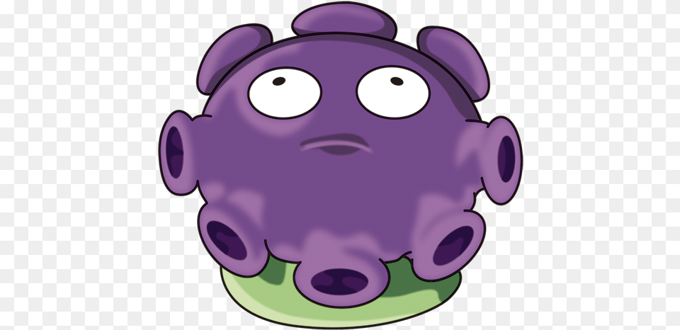 Zombies Mushroom Purple Mushroom Plants Vs Zombies, Piggy Bank Png