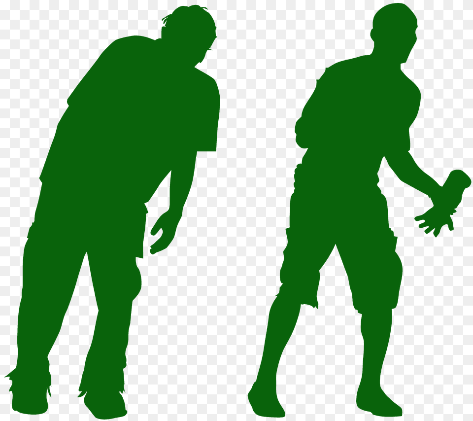 Zombies Silhouette, Adult, Person, Man, Male Free Transparent Png