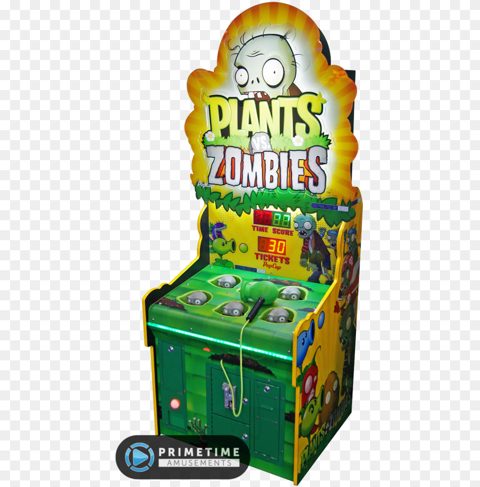 Zombies Whacker By Sega Amusements Plants Vs Zombies Hammer Game, Face, Head, Person Free Png