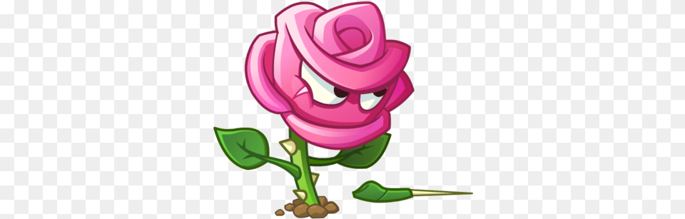 Zombies Wiki Plants Vs Zombies 2 Rose Swordsman, Flower, Plant, Art, Graphics Free Png Download