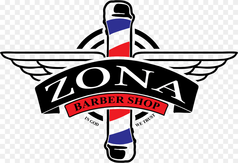 Zona Barbershop, Emblem, Logo, Symbol, Face Free Transparent Png