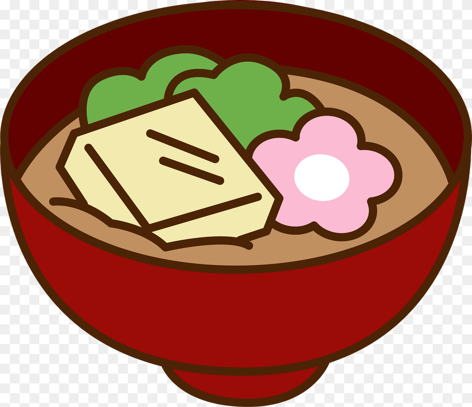 Zoni Japanese Food Clipart, Meal, Bowl, Soup Bowl, Dish Free Png Download