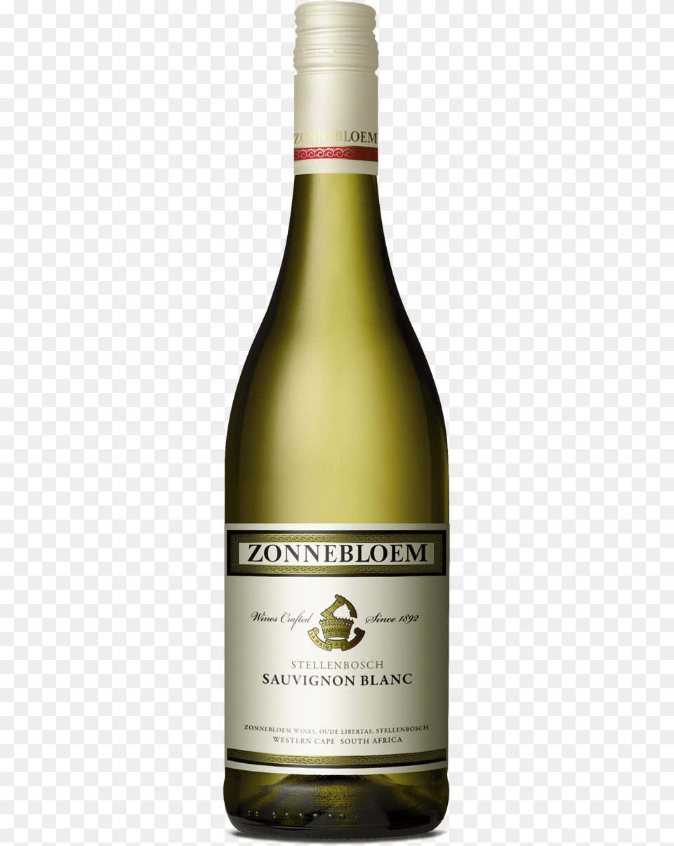 Zonnebloem Sauvignon Blanc, Alcohol, Beverage, Bottle, Liquor Png Image
