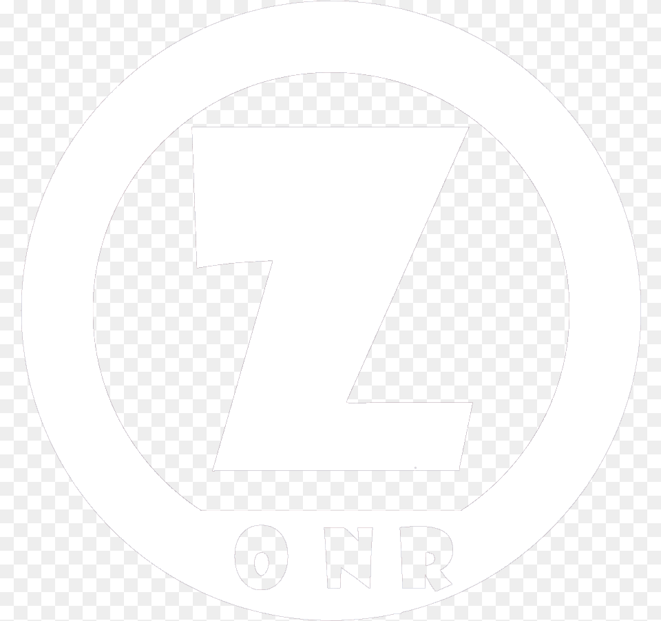 Zonr Logo White Pleasure Circle, Symbol, Disk, Text Free Png