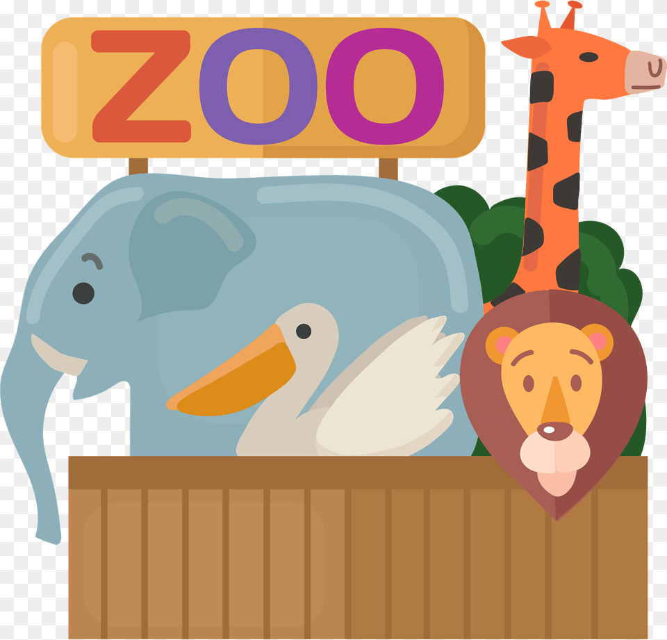 Zoo Clipart, Animal, Beak, Bird, Waterfowl Free Png