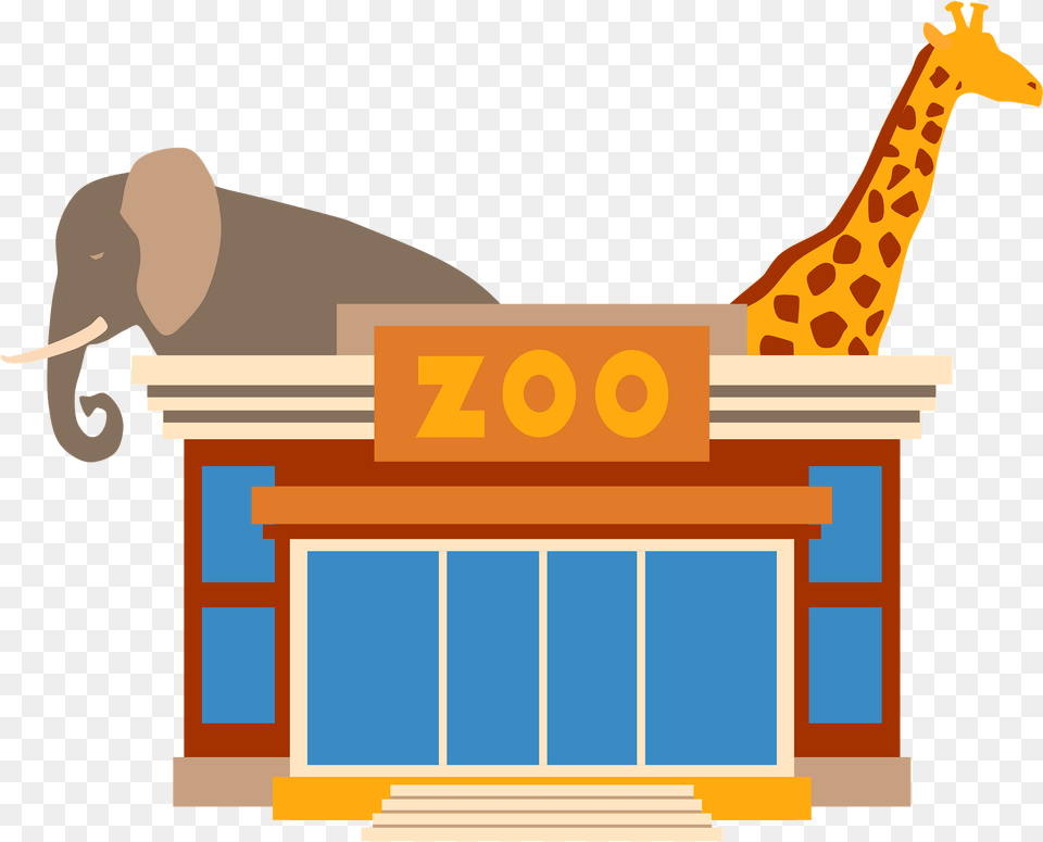 Zoo Clipart, Animal, Giraffe, Mammal, Wildlife Free Png
