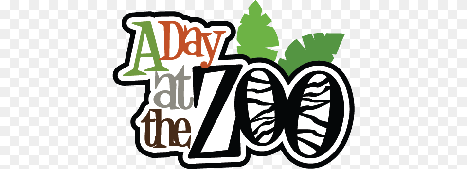 Zoo Clipart Day Trip Zoo Day Clip Art, Text, Number, Symbol Free Png