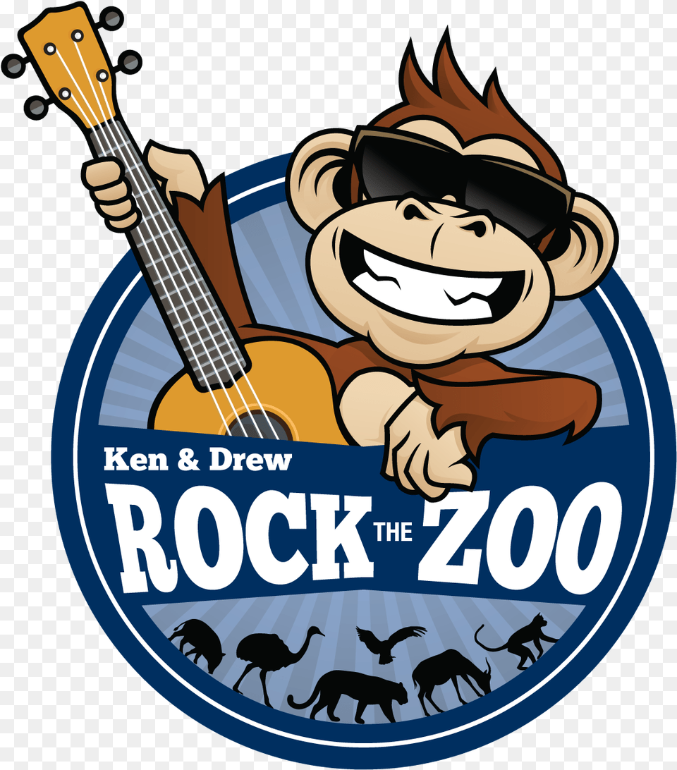 Zoo Clipart Download Cartoon, Guitar, Musical Instrument Free Transparent Png