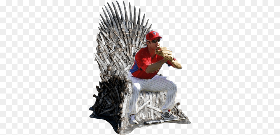 Zoo With Roy Life Size Iron Throne Replica, Glove, Team, Sport, Baseball Free Png Download