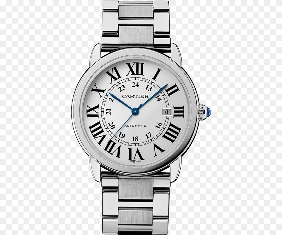 Zoom Cartier Ronde Solo Price, Arm, Body Part, Person, Wristwatch Png Image