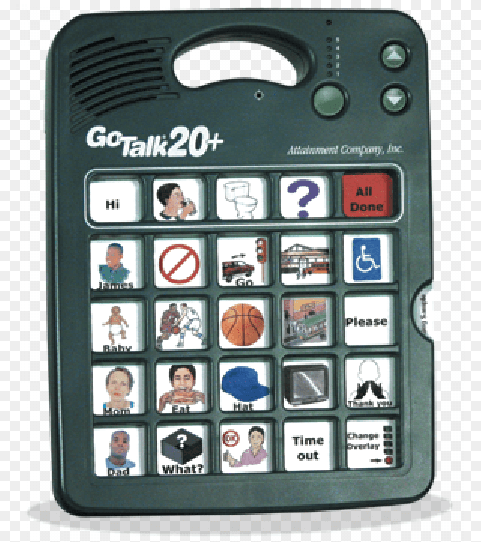 Zoom Go Talk Communication Aid, Electronics, Mobile Phone, Phone, Person Free Png Download