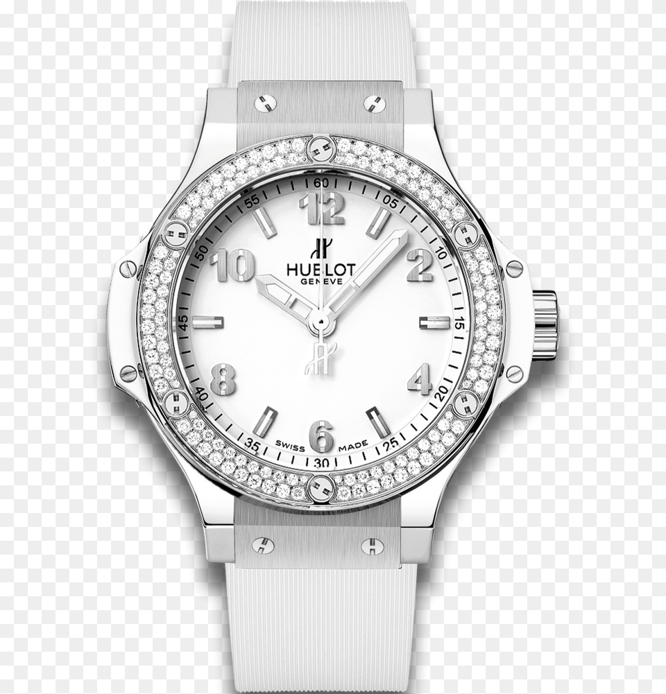 Zoom Hublot 33mm Big Bang Diamond, Arm, Body Part, Person, Wristwatch Free Png Download