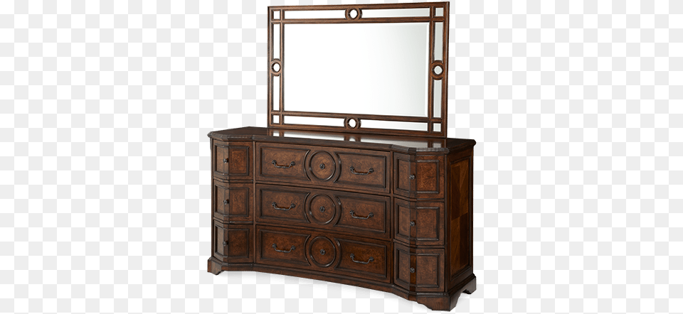 Zoom Images Michael Amini Bella Cera 12 Drawer Dresser, Cabinet, Furniture, Sideboard Png