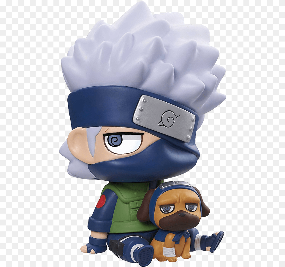 Zoom Kakashi Pakkun Figure, Baby, Person, Figurine, Face Free Png