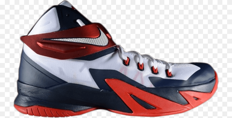 Zoom Lebron Soldier 8 39usa39 Basketball Shoe, Clothing, Footwear, Sneaker Free Png