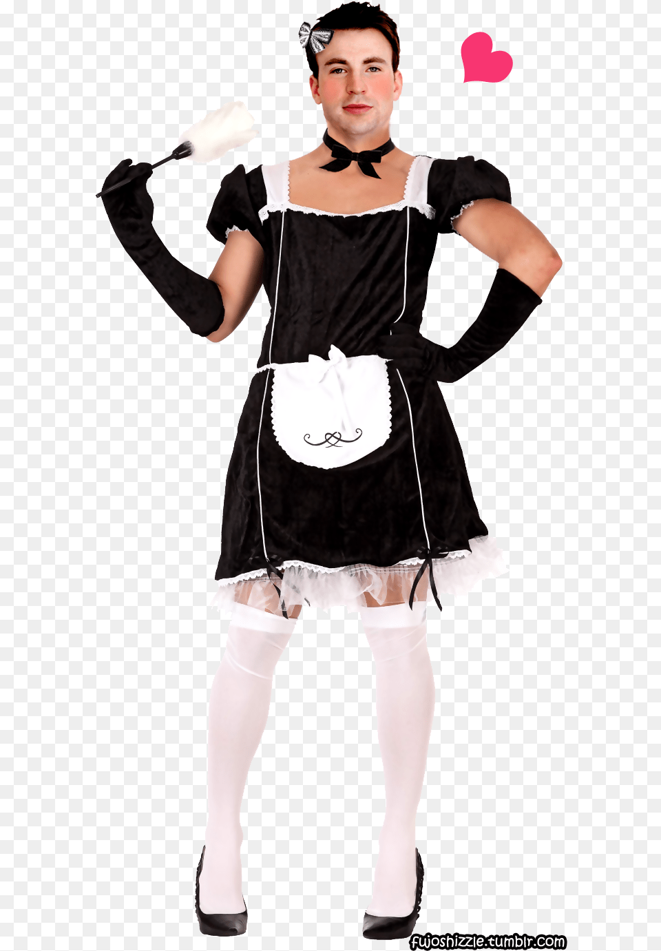 Zoom Man In Maids Costume, Clothing, Glove, Person, Female Free Png