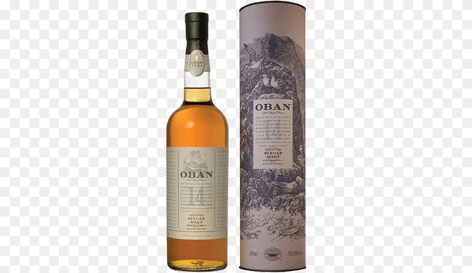 Zoom Oban Whisky, Alcohol, Beverage, Liquor, Bottle Free Png