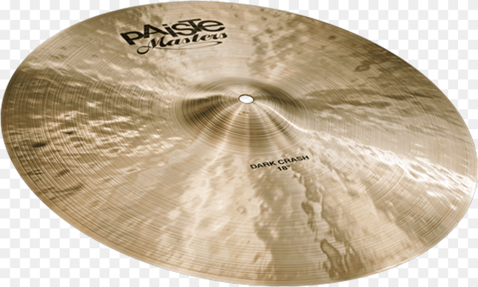 Zoom Paiste Masters 17 Dark Crash, Musical Instrument, Disk, Gong Png Image