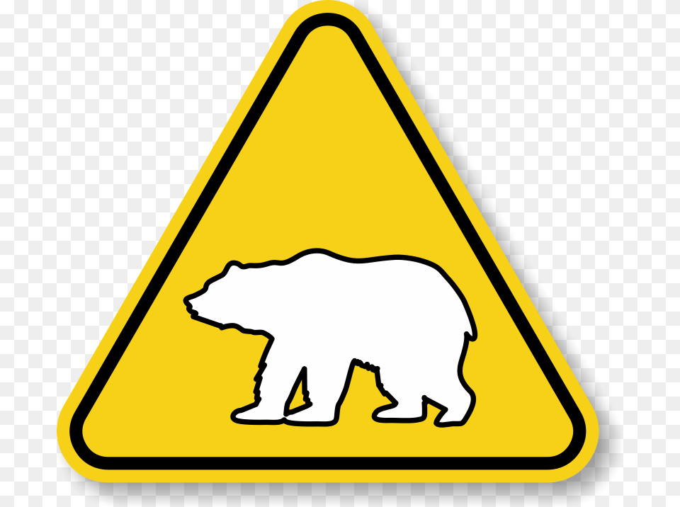 Zoom Price Buy Polar Bear Sign, Symbol, Road Sign, Device, Grass Free Png Download
