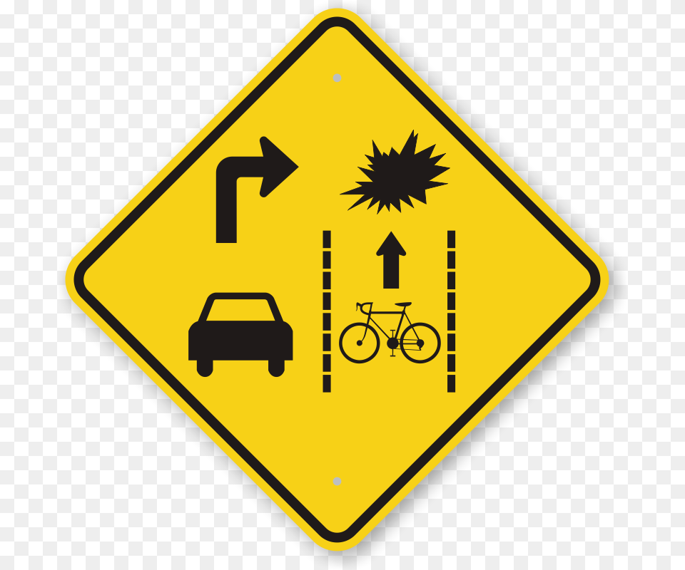 Zoom Price Buy Road Signs Dead End, Road Sign, Sign, Symbol, Bicycle Free Png Download