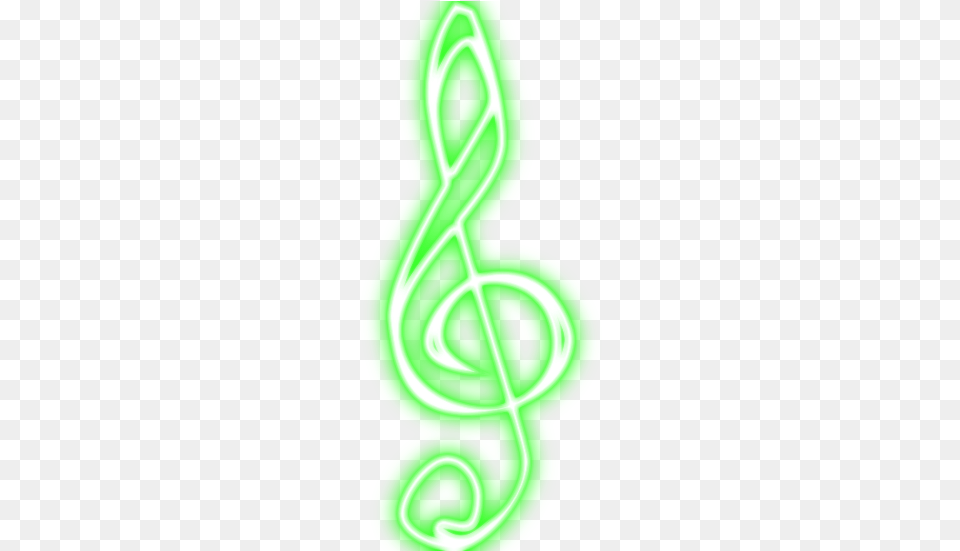 Zoom Y Fotografia Notas Musicales Neon, Green, Light Png