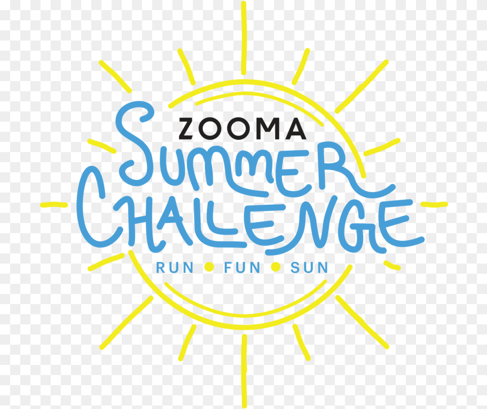 Zooma Summer Challange Logo No Date Calligraphy, Light, Text Png