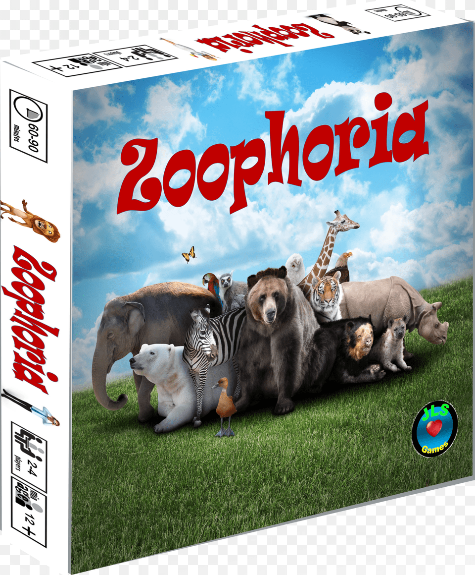 Zoophoria 3d Box Big Book Of Animals Just Picture Book Book, Grass, Plant, Animal, Bear Png Image