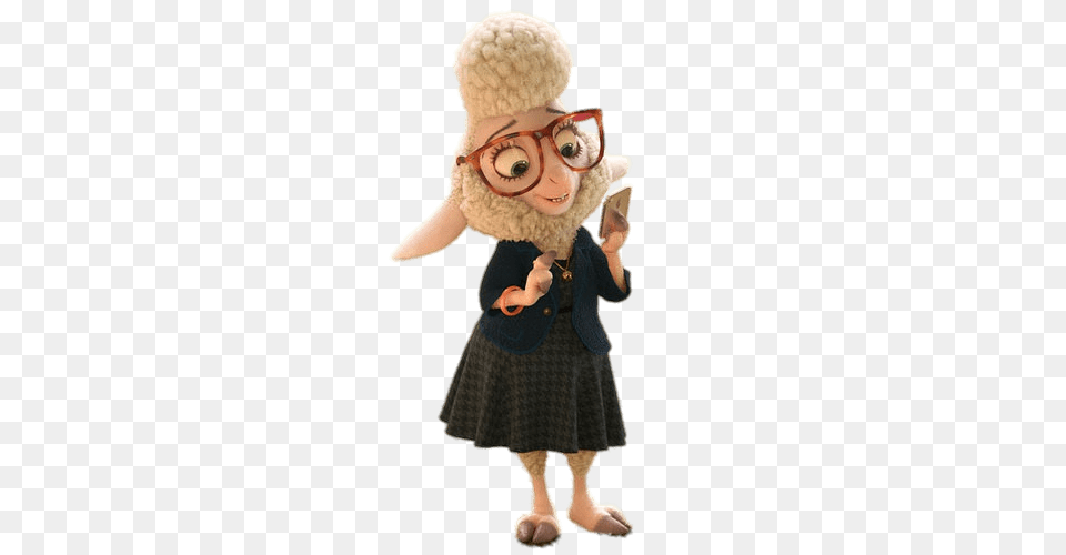 Zootopia Dawn Bellwether The Sheep, Doll, Toy Free Png Download