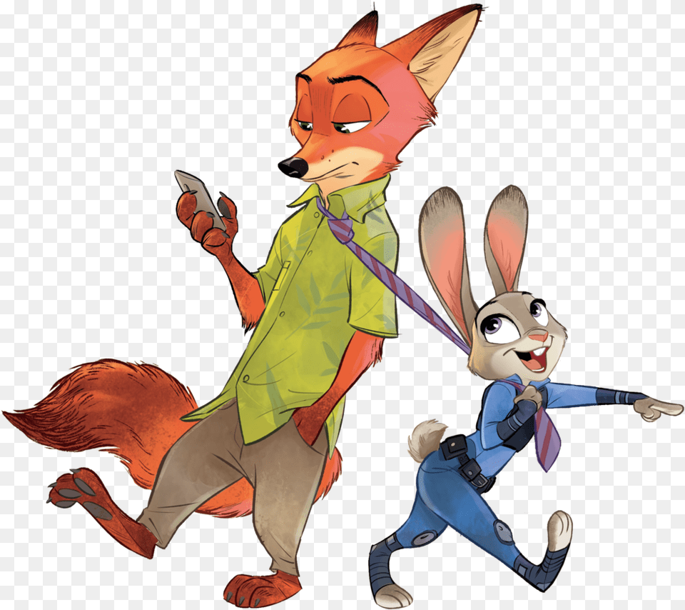 Zootopia Hand Drawn, Person, Face, Head, Book Free Png