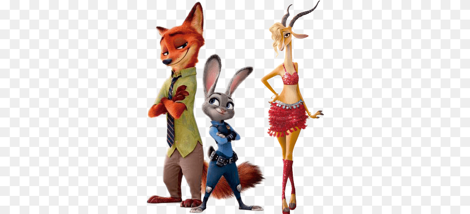 Zootopia Image, Figurine, Clothing, Skirt, Child Free Transparent Png