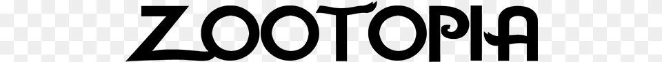 Zootopia Logo Black And White, Gray Free Transparent Png