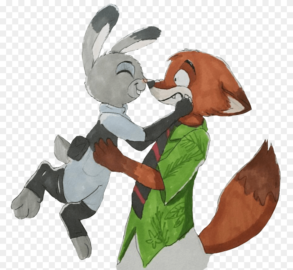 Zootopia Noseboop Cartoon, Person, Adult, Male, Man Png Image