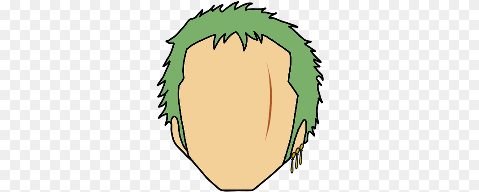 Zoro Head Illustration, Person Png Image