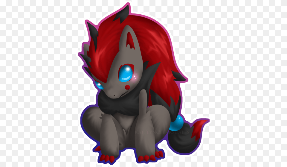 Zoroark By Kaitlynclinkscales Zoroark Pokemon Zoroark Chibi, Plush, Toy, Animal, Fish Free Png