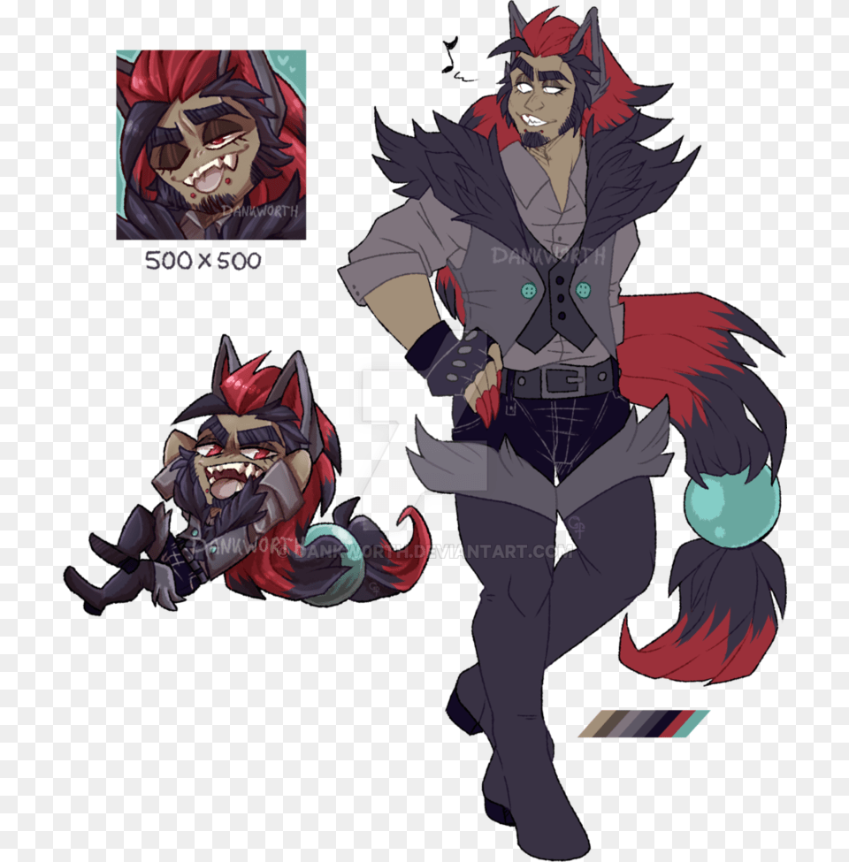 Zoroark Gijinka Adopt Zoroark Gijinka, Publication, Book, Comics, Person Free Png