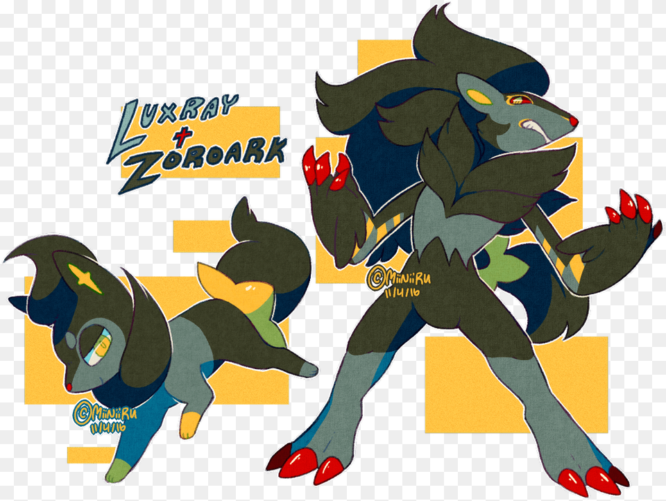 Zoroark Luxray Fusion, Baby, Person Free Png