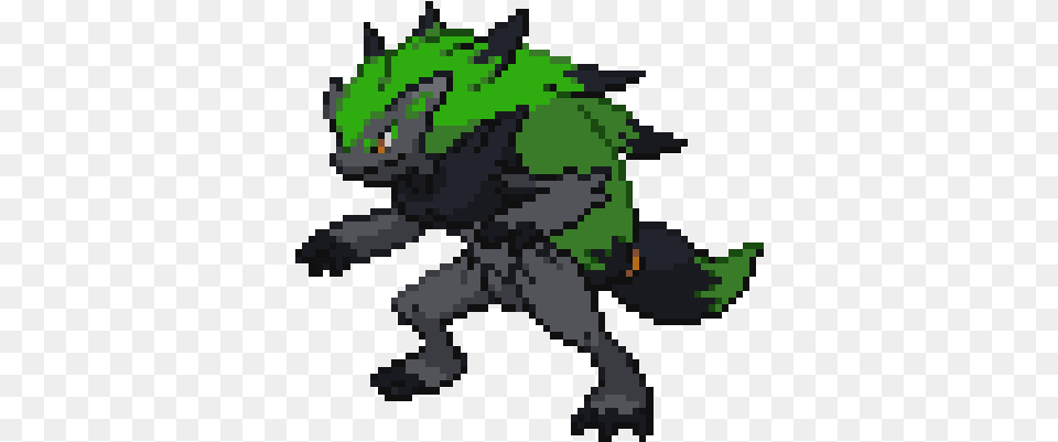 Zoroark Pokemon Zoroark Sprite, Dragon Png