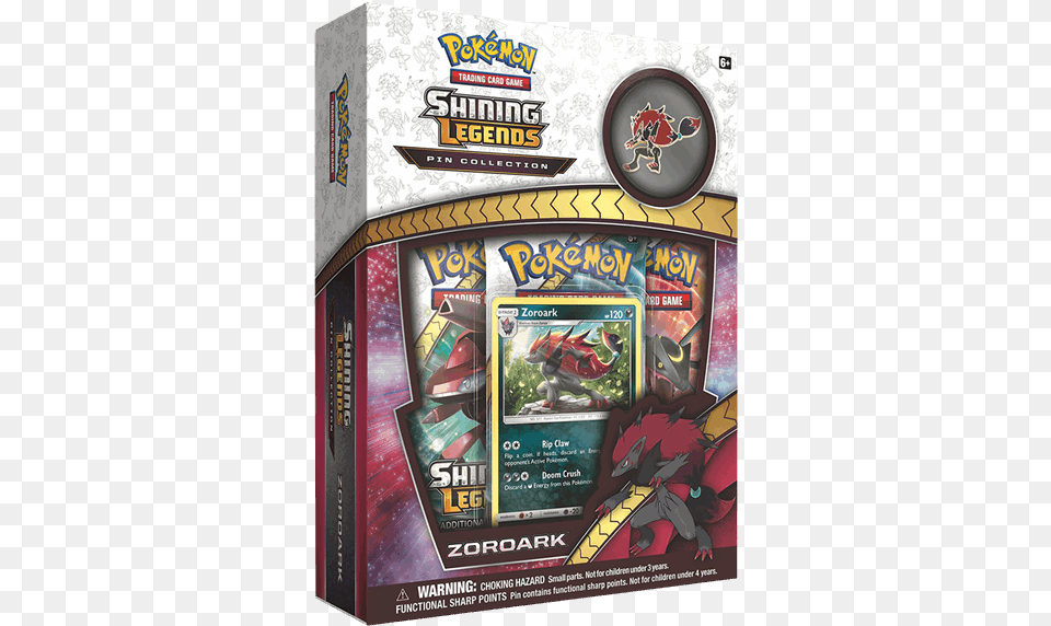 Zoroark Shining Legends Pin Collection Pokemon Shining Legends Zoroark Png