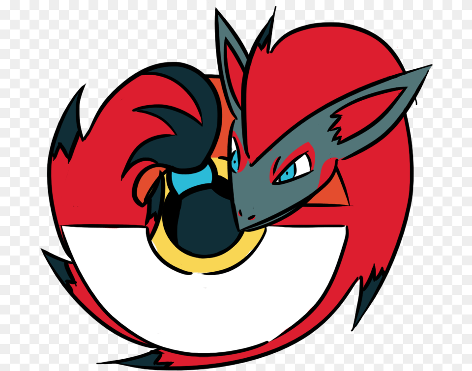 Zoroark Zoroark By Vyranitar On Pokemon Firefox Icon Cartoon, Baby, Person Free Png